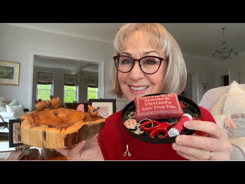 Flosstube #300~ Edith's samplers and new needlework goodies