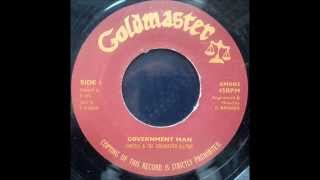 Christel and The Goldmasters Allstars - Government Man / Version
