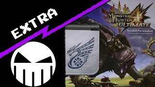 New Nintendo 3DS XL Monster Hunter 4 Ultimate Edition (Unboxing & Painful System Transfer)