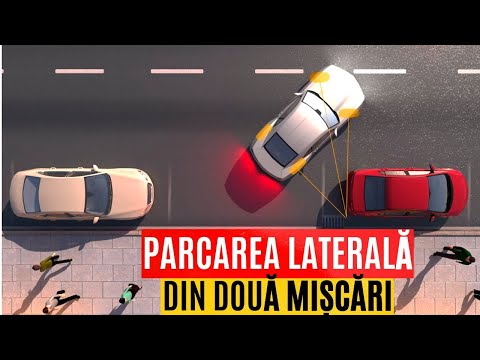 Parcarea LATERALĂ  din Două Manevre pe înțelesul  TUTUROR - Școala De Șoferi