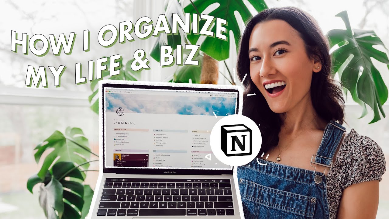 🌻 Notion Tour | How I Organize My Life and Work *literally game-changing*