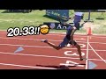 16-Year-Old Drops 20.33 200m National Record!