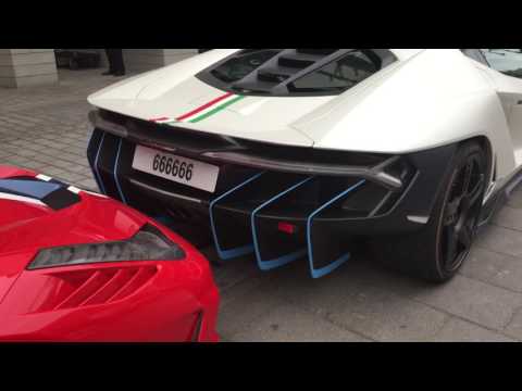 Thumbnail for Lamborghini Centenario Cold Start (London) by Lamborghini, Lamborghini Centenario
