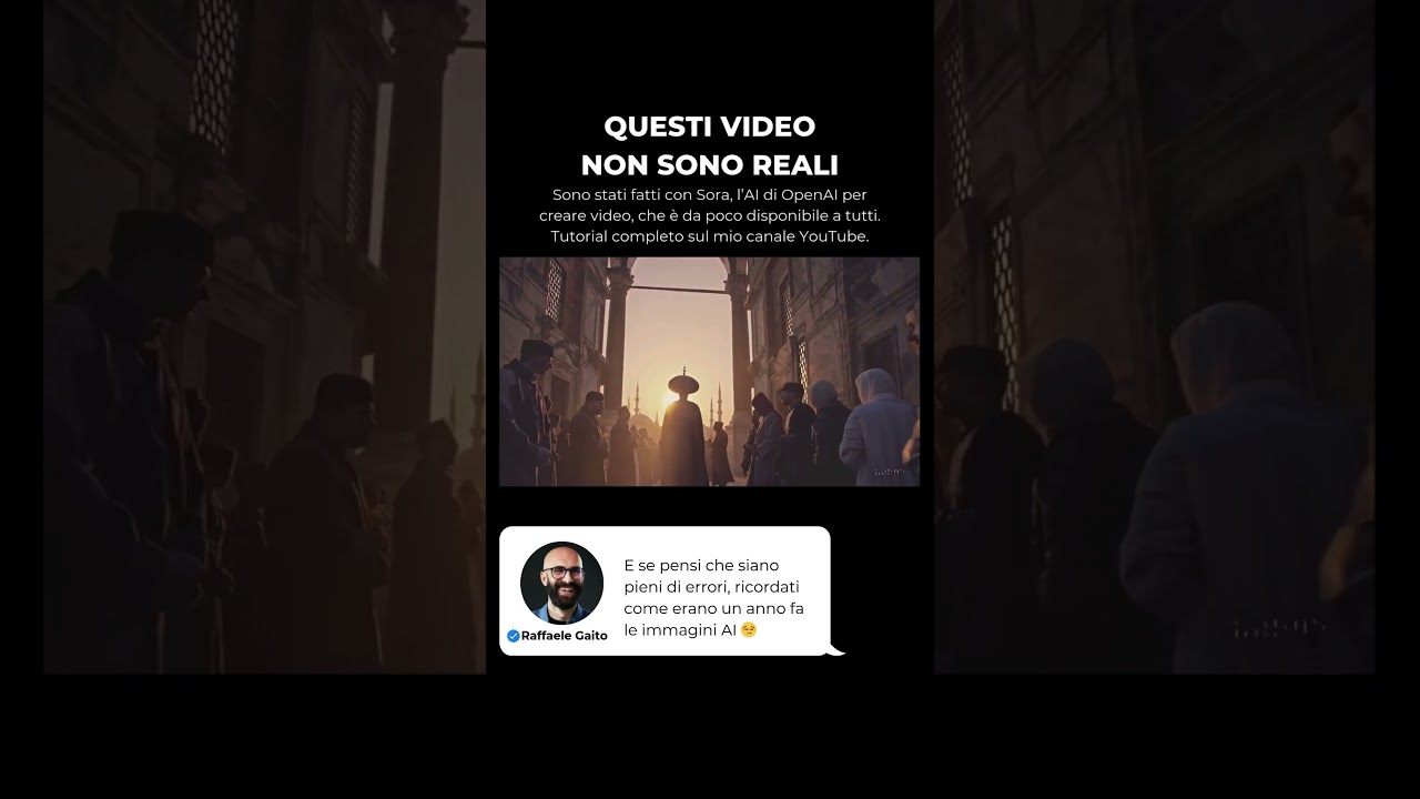 Nessuno di questi video è reale