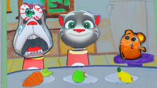 Paper Book. My Sprunki OC Talking Tom Phase 1 to Phase 3#sprunki#incredibox