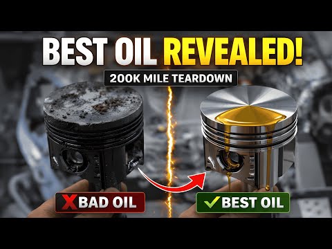 I Tested 5 Motor Oils for 200,000 Miles – One Clear Winner.