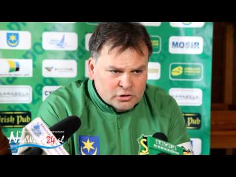 Konferencja po meczu Siarka-Olimpia, 19.04.2014