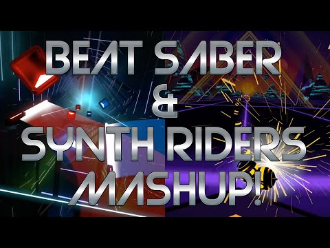 Beat Saber vs. Synth Riders Mashup! | Riptide - Trivecta, AMIDY, & RØRY