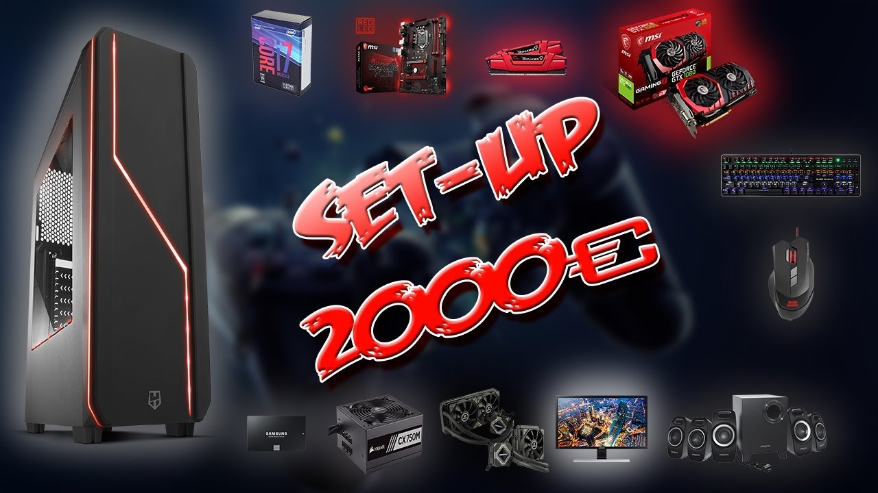 SET-UP PC GAMER POR 2000 EUROS // PRESUPUESTO// GAMA ALTA // EL PC GAMING MAS POTENTE