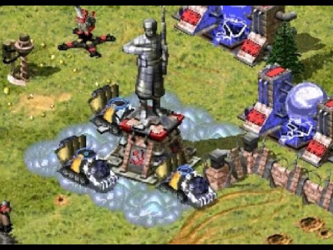 Red Alert 2 Yuri's Revenge: More messing about with the special Chrono Miners. Infantry denial.