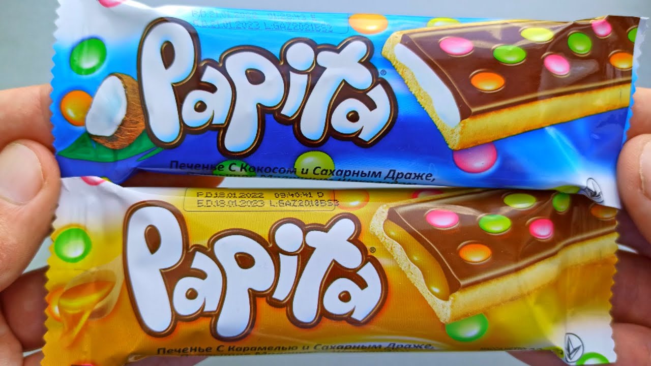 Papita Chocolate Bar - Unwrapping | Satisfying Video ASMR