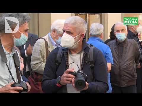 SERVIZIO   GIORNALISTI IN PROTESTA SOTTO ALLA PREFETTURA DI FIRENZE