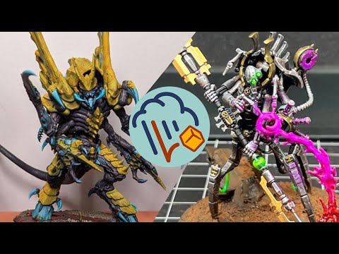 Warhammer 40k - Necrons vs Tyranids - Wych Pigeon Community Live Stream