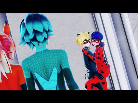 【MMD Miraculous】Surprise in the Elevator (MEME) 【ORIGINAL MOTION】【60fps】