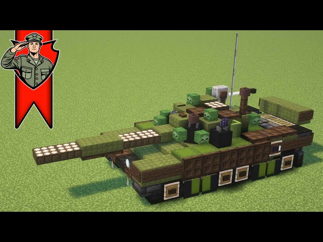 T-72B3 Main Battle Tank (1.5:1 Scale) Minecraft Map