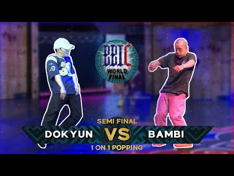 Dokyun vs Bambi｜BBIC 2021 1on1 Popping 4-1