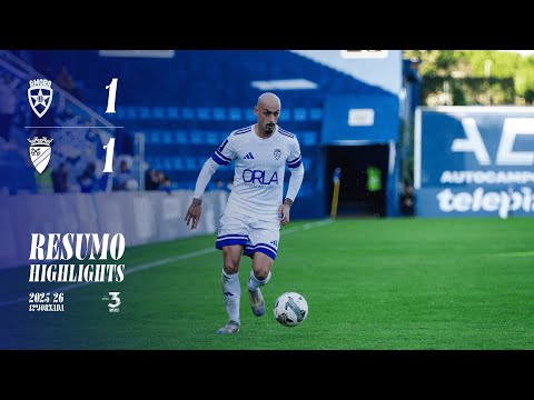 RESUMO | AMORA FC, SAD 1 - 1 SU 1º DEZEMBRO - LIGA 3 PLACARD