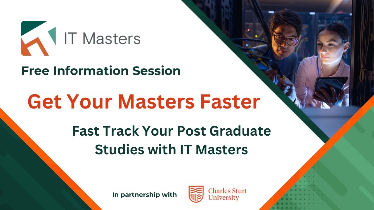 Info Session: Get Your Masters Faster!!