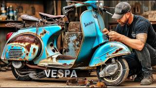 Download lagu Full Restoration Vespa Scooter 1960s | Restored Abandoned Vespa Scooter mp3 Download lagu Full Restoration Vespa Scooter 1960s | Restored Abandoned Vespa Scooter mp3