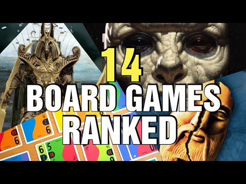 Chairman of the Board:  August in Review - 14 Board Games Ranked