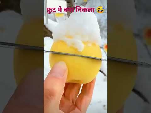 🍊फ्रुट से क्या निकला 😅 😂🤣#shorts #viral #trending #fruits #fruitcutting
