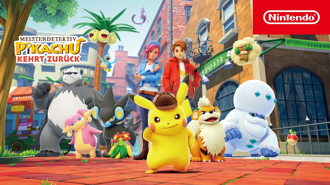 Nintendo Meisterdetektiv Pikachu kehrt zurück