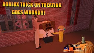 Roblox Minigunner Channel Videos - roblox trick or treating gone wrong