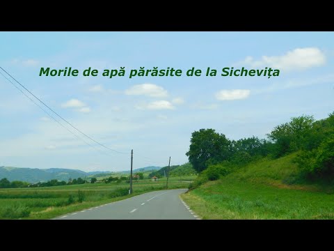 Monaster Gornea. Abandoned water mills from Sichevița. Country Caraș Severin. June 2023