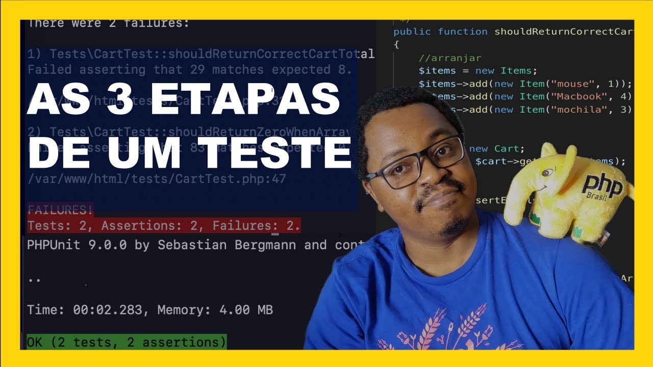 Escrevendo seus PRIMEIROS TESTES UNITÁRIOS ✅