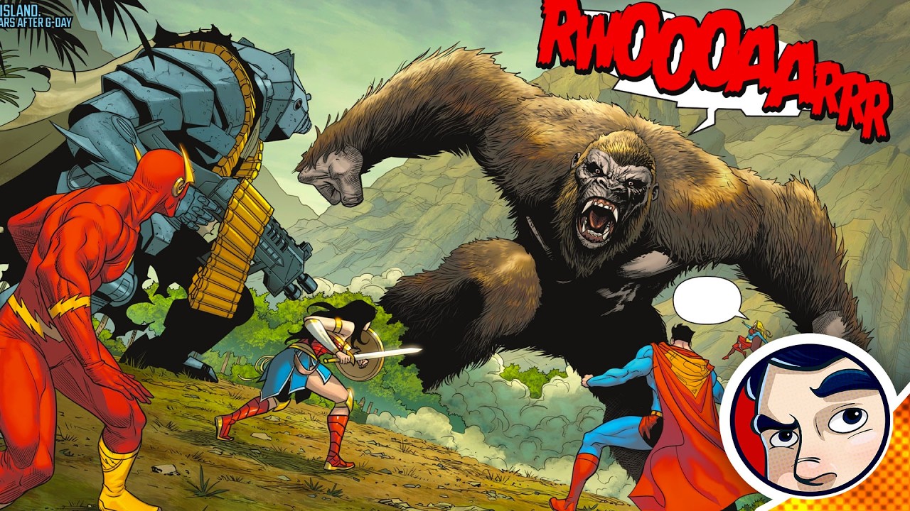 Justice League vs King Kong!