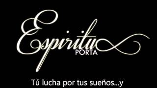Espiritu - Porta letra