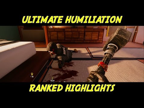 The ULTIMATE Humiliation - Rainbow Six Siege Ranked Highlights (Operation Blood Orchid)