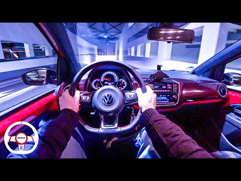 2021 VW up! GTI (115HP) NIGHT POV DRIVE Onboard (60FPS)