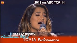 Alyssa Raghu  “She Used To Be Mine” by Sara Bareilles | American Idol 2019 TOP 14