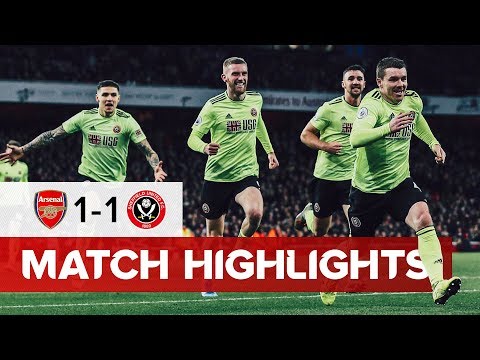 Arsenal 1-1 Sheffield United | Premier League Highlights