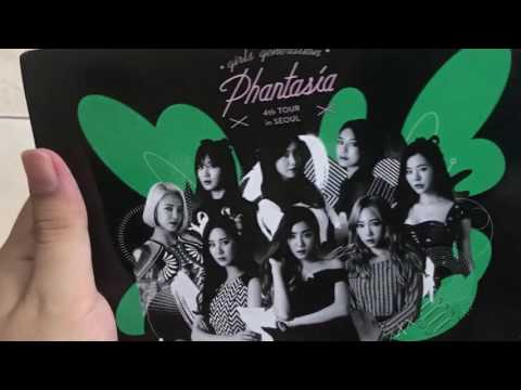 Girls'  Generation Phantasia in Seoul DVD Unboxing