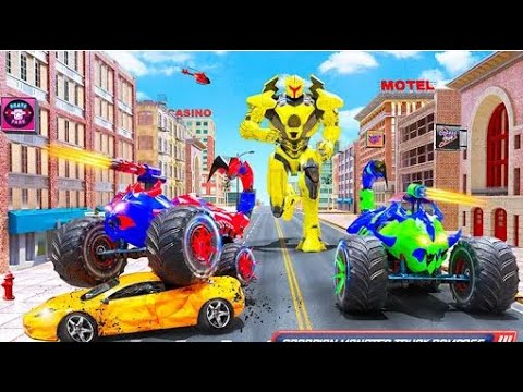 Scorpion Robot Monster Part-1 | Rescue City Truck Transform Robot Android GamePlay | By Game Crazy
