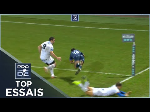 TOP Essais de la J18 – PRO D2 – Saison 2020-2021