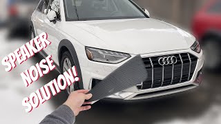 B9 Audi A4 Speaker Rattle Easy Fix 2017-2022