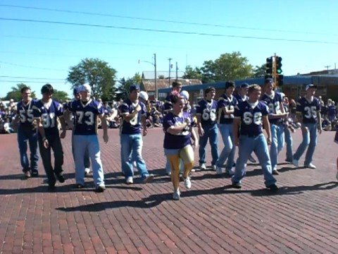 Senior Football Boys Homecoming Dance