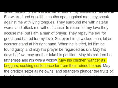 Day 233, Psalm 107 - 109; 1 Corinthians 4