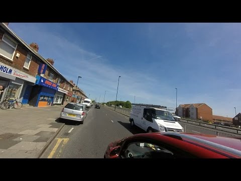 Idiot Driver Almost Runs Me Over (NL59 LHU) 11-06-2015