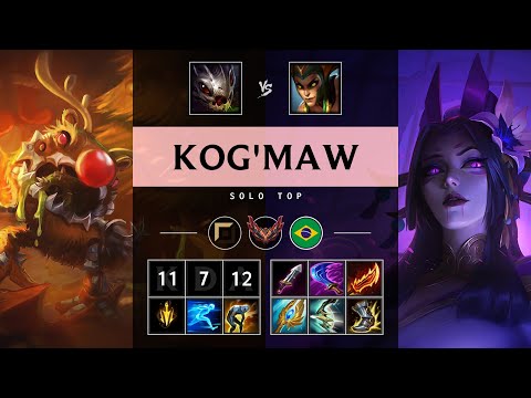 Kog'Maw Top vs Cassiopeia - BR Grandmaster Patch 25.14