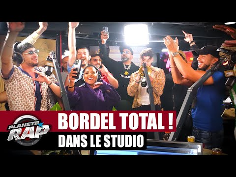 LE STUDIO SE REMPLIT DE NOUVEAU EN LIVE ! #PlanèteRap