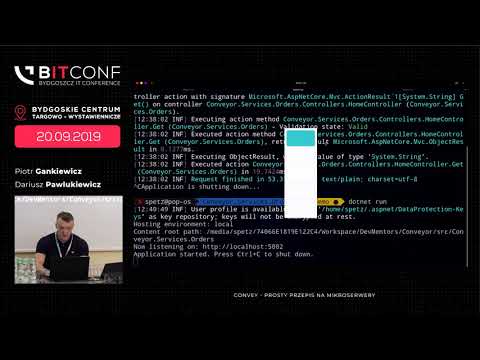 bITconf [Gankiewicz,Pawlukiewicz] Convey - prosty przepis na mikroserwisy