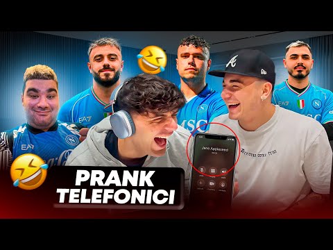 PRANK TELEFONICI al NAPOLI CREATORS/ CHALLENGE WHISPER🤣