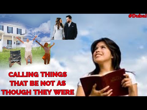 Calling Things That Be Not As Though They Were, Part 1 | Br Johnson Sequeira