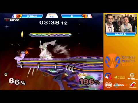 [ENG] CWC 2015 - Smash Bros Melee - Pools - GL|Makenshi vs JiM