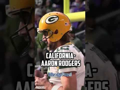 Best NFL Players from Each State…