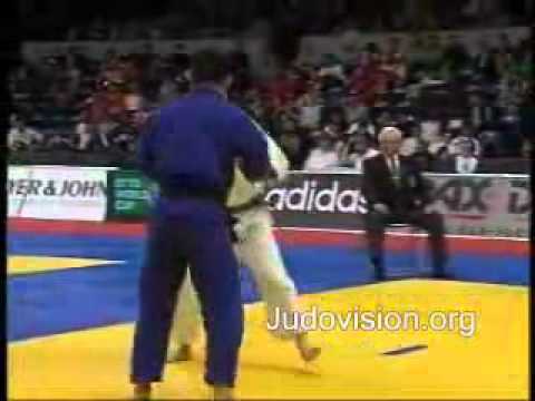 JUDO 2007 Super World Cup: Yordanis Arencibia (CUB) - Benjamin Darbelet (FRA)
